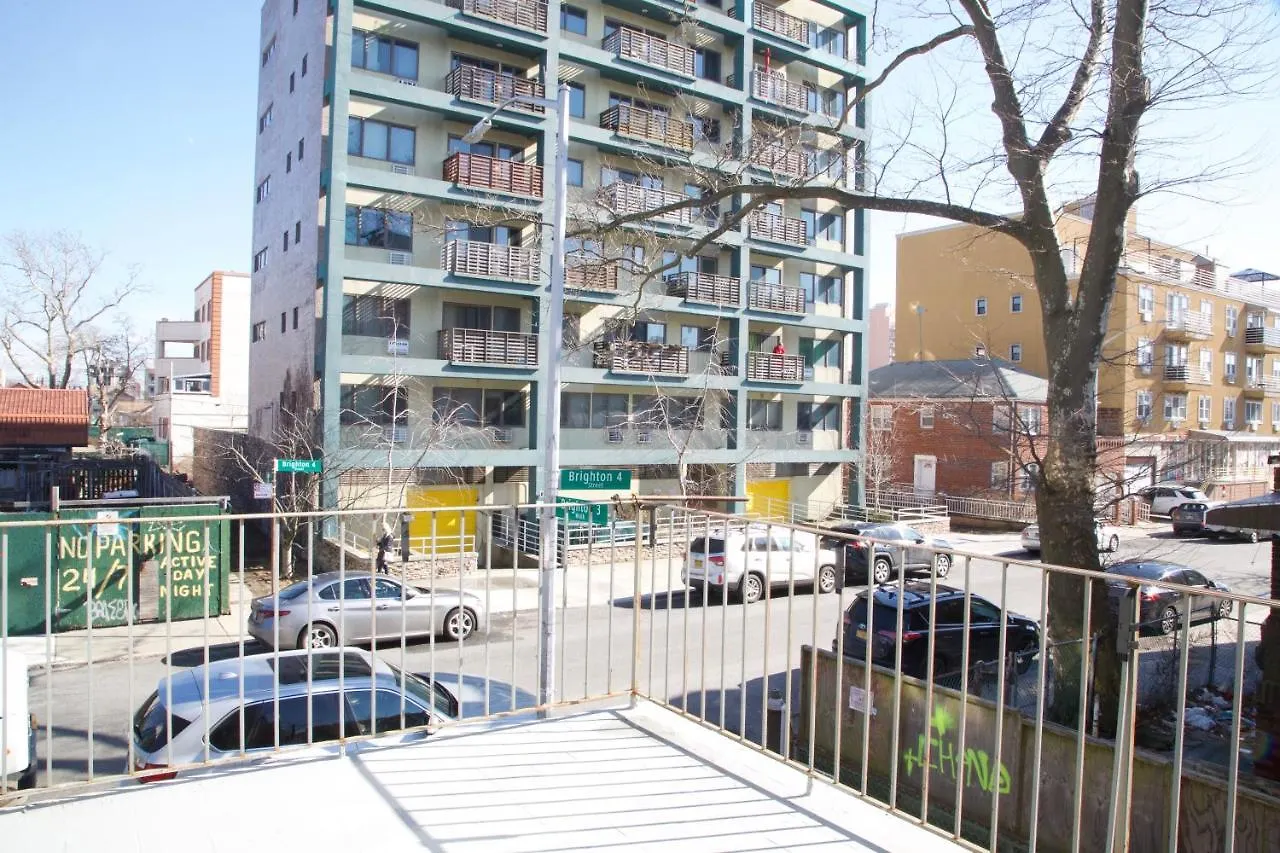 Séjour chez l'habitant Brightonbeach Room Blue Close To The Ocean N Shops New York